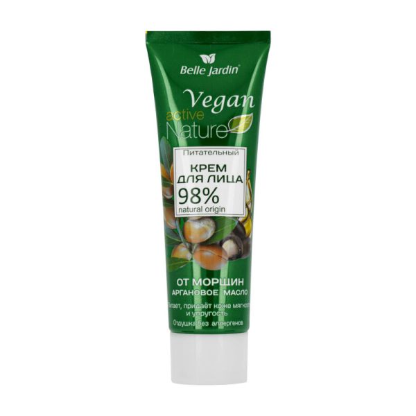 Näokreem Vegan “Active Nature”, 98% kortsudevastane 85 ml