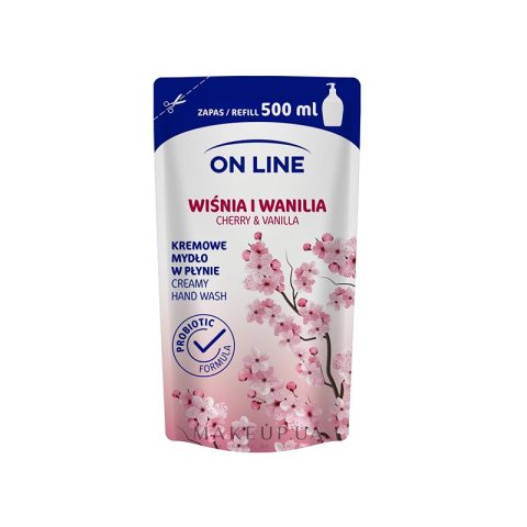 Creamy Liquid Soap “On Line” Cherry&Vanilla refill 500ml