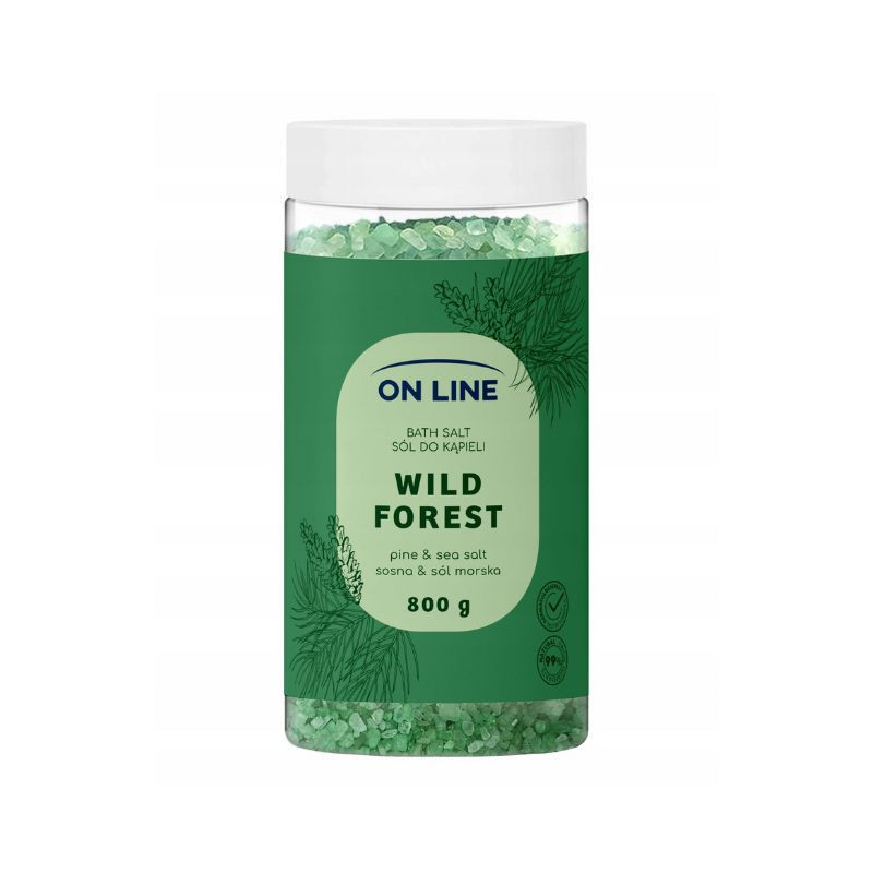 Bath Salt “On Line” “Wild Forest” 800g Bath Salt “On Line” “Wild Forest” 800g