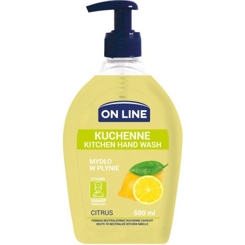 Liquid soap with anti-bacterial properties “OnLine” Citrus 500ml