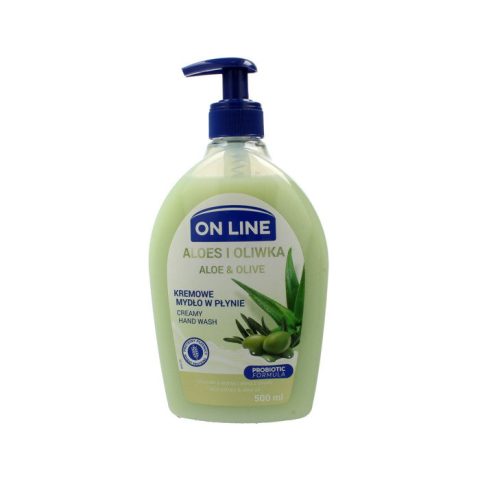 Creamy hand wash ON LINE with aloe and olive oil 500 ml