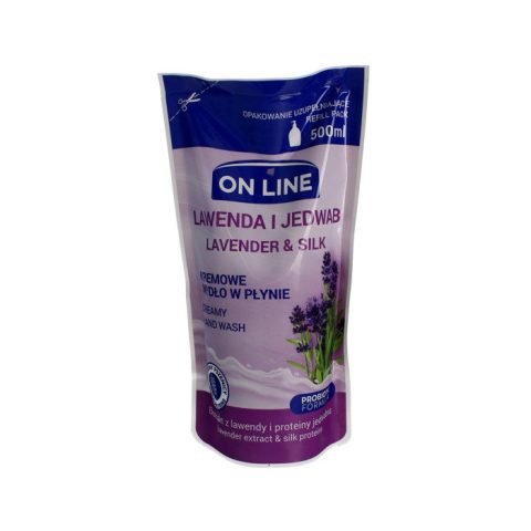Creamy Liquid Soap “On Line” with Lavender&Silk refill 500ml