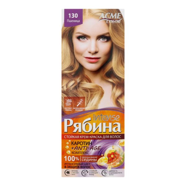 Acme color Ryabina cream dye Intense 130 Wheat