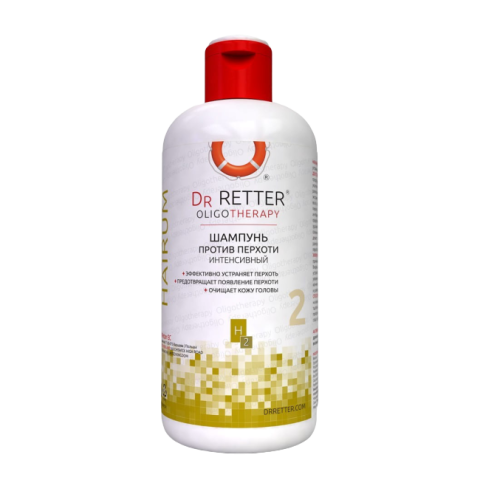 Intensive Anti-dandruff Shampoo, Dr. Retter Hairum, OLIGOTHERAPY 300ml