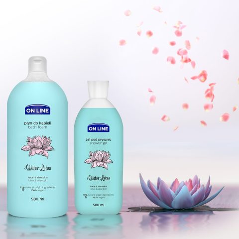 On Line Bath Lotion “Water Lotos” 980ml