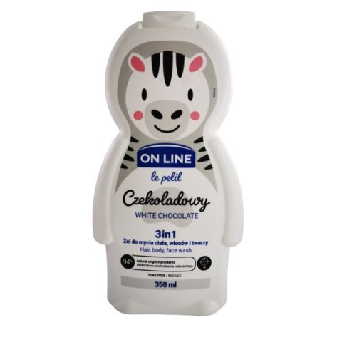 Šampoon ja dušigeel lastele 3in1 “OnLine-White Chocolate”