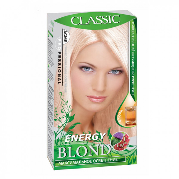 Осветлитель для волос “ENERGY BLOND CLASSIC с флюидом