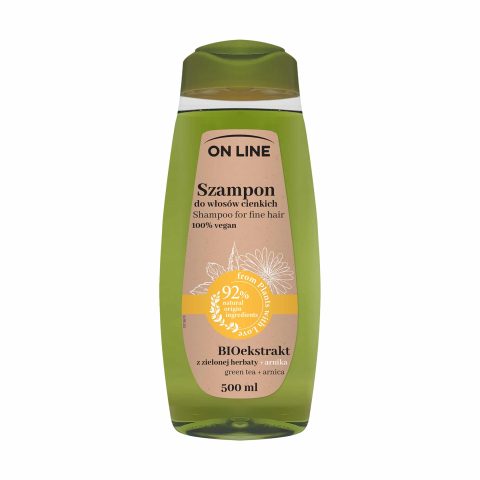 Sampoo «On Line 100% Vegan», for fine hair 500 ml