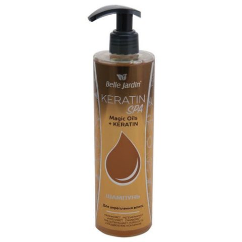 Šampoon “Keratin SPA Magic Oils”, tugevdamine