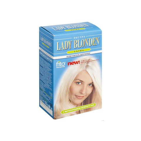 Juuste blondeerija “Lady Blonden”, extra rohelise teega