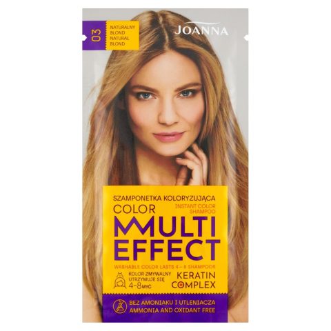 Tooniv šampoon Joanna Multi Effect 35 g, 03 Naturaalne Blond