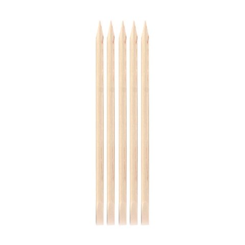 Orange wood stick cuticle pusher Donegal “2132” 9.5cm