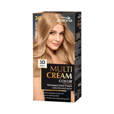30 Joanna Multi Cream Color краска для волос Caramel Blond 100 мл