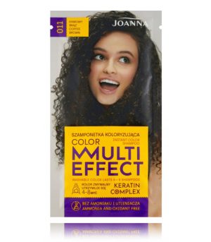 Tooniv šampoon Joanna Multi Effect 35 g, 11 Coffee Brown