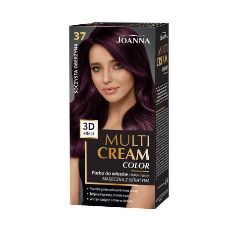 37 Joanna Multi Cream Color краска для волос Juicy Eggplant 100 мл
