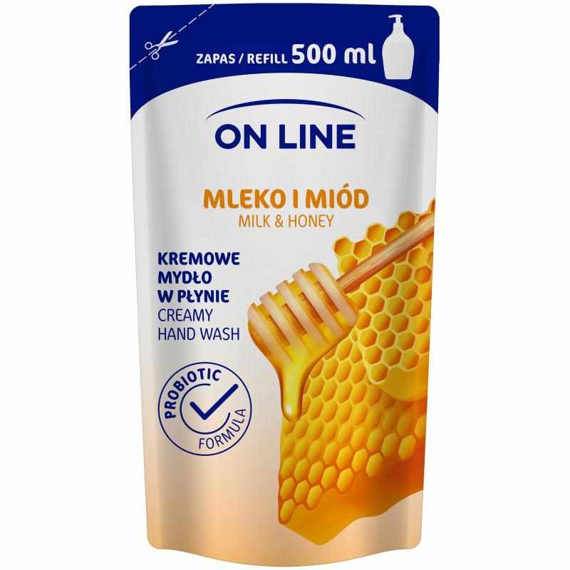 Кремовое мыло 2в1 “Honey Bliss” (запаска) 500 мл Кремовое мыло 2в1 “Honey Bliss” (запаска) 500 мл