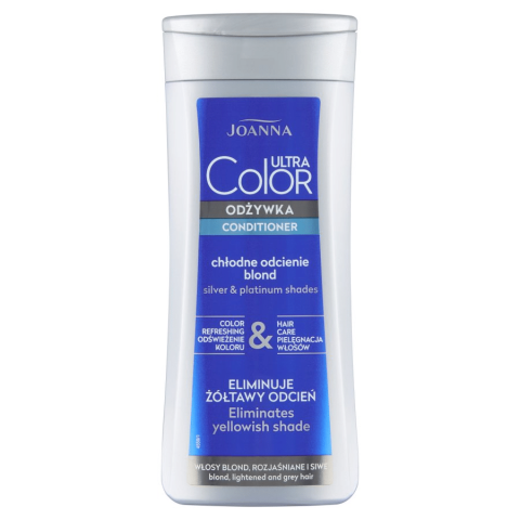 Joanna ULTRA Color Кондиционер для осветленных и седых волос, 200 мл