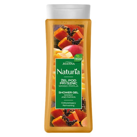 Shower gel  “JOANNA` NATURIA BODY” mango & papaya 300 ml