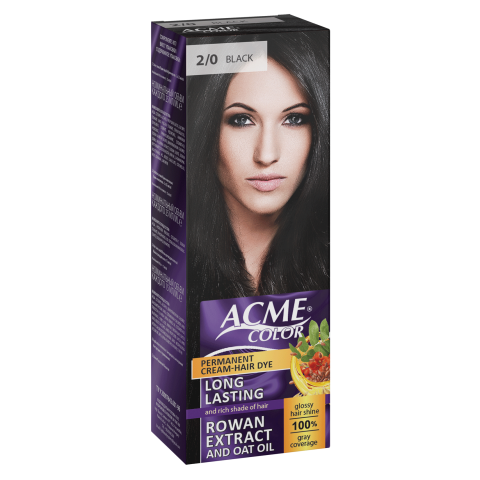 Краска для волос Acme Color – 2/0 Черный