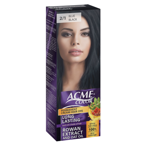 Краска для волос Acme Color – 2/1 Иссиня-черный