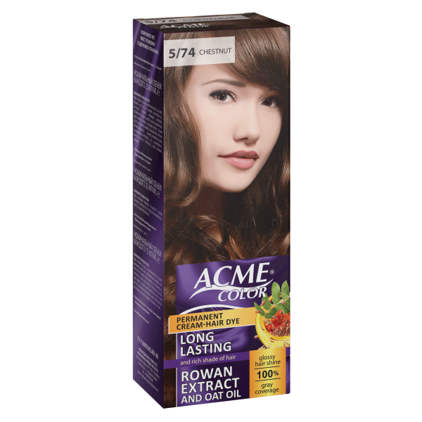 Краска для волос Acme Color – 5/74 Каштановый срок годности 11.2023