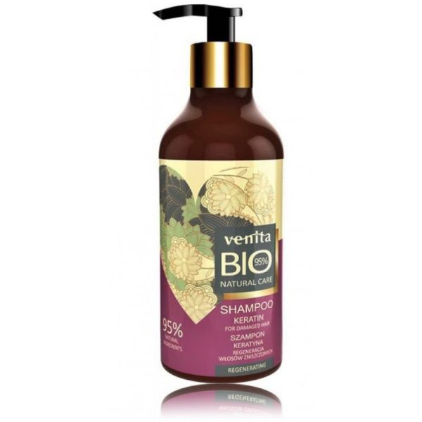 Восстанавливающий шампунь для волос “Venita Bio Natural Care Regenerating”