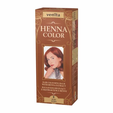 Бальзам для волос Henna Color, 08 Ruby