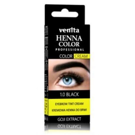 Крем-краска для окрашивания бровей с хной  “Henna Color Professional”, 1.0 must