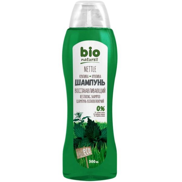 Šampoon juustele taastav “Bio Naturell” Nõgese õliga 500ml