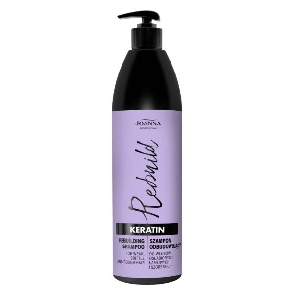 Shampoo ”Joanna Professional Keratin”, heikoille hiuksille 1000ml