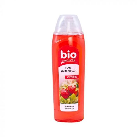 Dušigeel “Bio Naturell” maasika ja melissa ekstraktiga 500ml