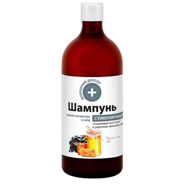 Šampoon “Kodune doktor”, mumio Altai ja mee ekstraktiga 1 l