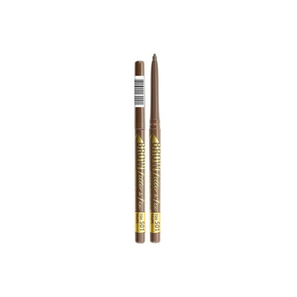 Mehaaniline kulmupliiats “Lux Visage” “Brow Filler&Fix”, 501 (taupe)