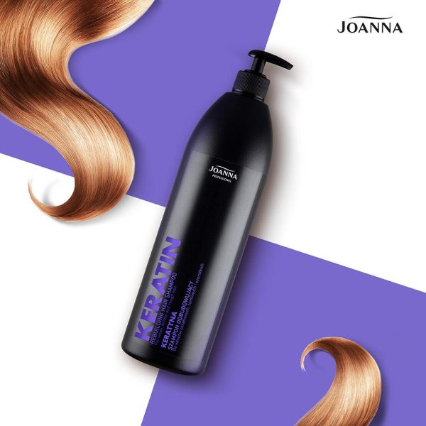 Shampoo ”Joanna Professional Keratin”, heikoille hiuksille 1000ml