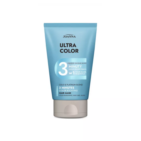 Sävyttävä balsami ”Joanna Ultra Color silver&platinum” 100 g Sävyttävä balsami ”Joanna Ultra Color silver&platinum” 100 g