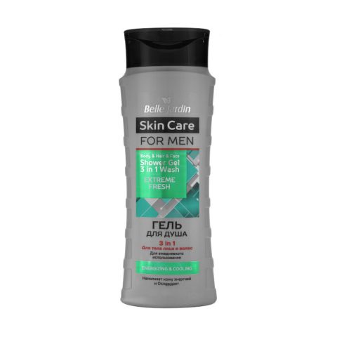 Šampoon-palsam ja dušigeel meestele “Extreme Fresh” 3in1 420 ml