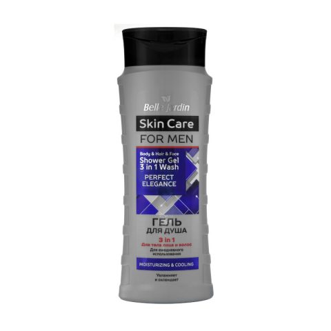 Šampoon-palsam ja dušigeel meestele “Perfecte Elegance” 3in1  jahutab 420 ml