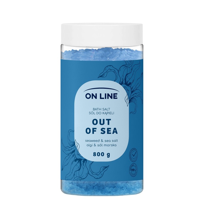 Соль для ванн “ON LINE””Out of sea” 800 гр Соль для ванн “ON LINE””Out of sea” 800 гр