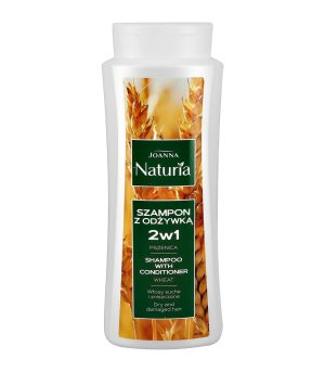 NATURIA 2in1 juuksesampoon  nisuga kahjustatud just. 500ml