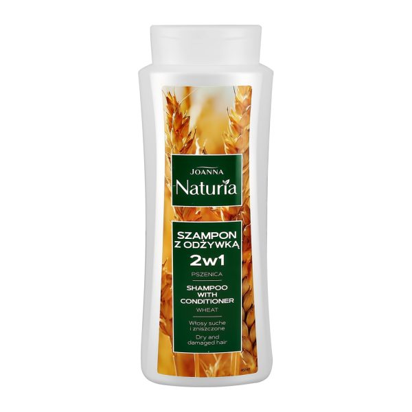 Šampoon juustele “Joanna NATURIA 2in1”, niisuidu ekstraktiga  500ml