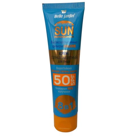 Face sunscreen Belle Jardin SPF 50 100ml