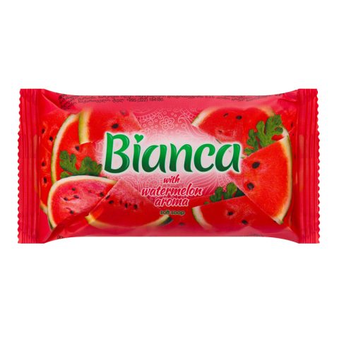 Bianca cosmetic bar soap, Watermelon, flowpack, 140g