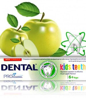 Laste hambapasta õuna maitsega