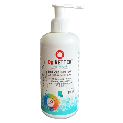 Dr RETTER® I.1. Intimium Intimate Hygiene Cream Emulsion 300ml