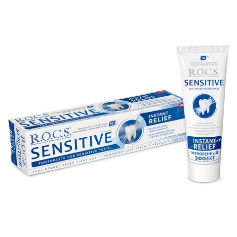 Toothpaste R.O.C.S.® Sensitive Instant Relief