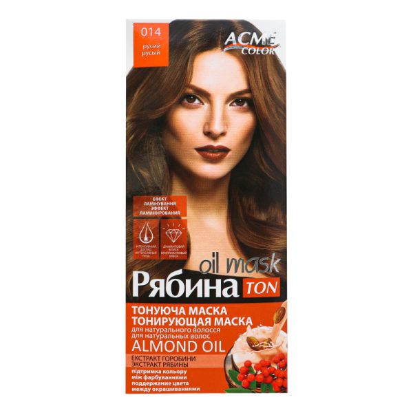 Tooniv juuksemask “Rjabina ton” 014 heleblond 30ml