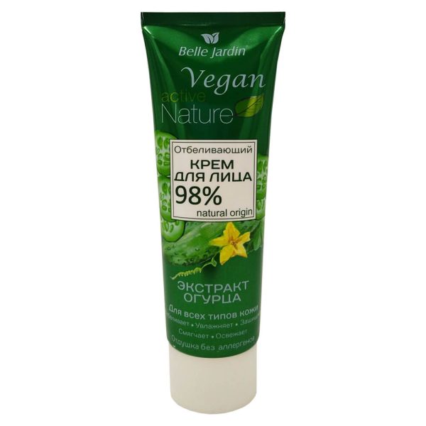 Oтбеливающий крем для лица “Vegan Active Nature”,  85 мл