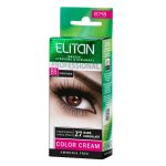 Ripsme- ja kulmuvärv “ELITAN” professional B5-vitamiiniga, nr 27 tume šokolaad 2*5ml