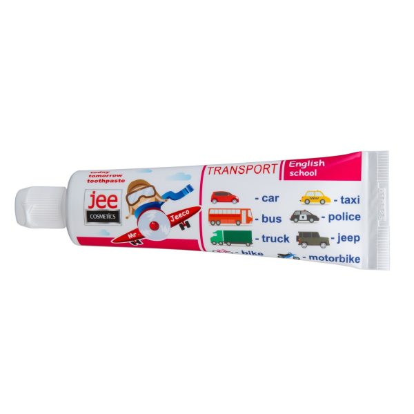 Lasten hammastahna Jee Cosmetics ”Transport”, 50 ml