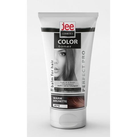 Toner balm for hair JEE COSMETICS 475, Warm brunette 150ml